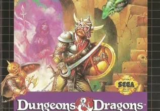 D&D - Warriors of the Eternal Sun — обложка Sega Mega Drive