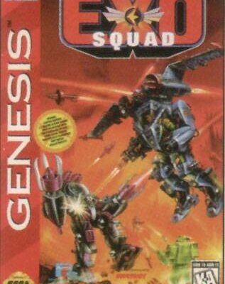 Exo-Squad — обложка Sega Mega Drive