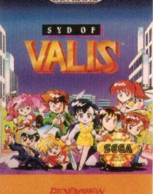 Syd of Valis — обложка Sega Mega Drive