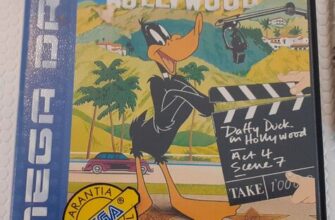 Daffy Duck in Hollywood — русская версия — обложка Sega Mega Drive