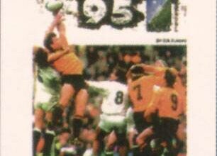 Rugby World Cup 1995 — обложка Sega Mega Drive