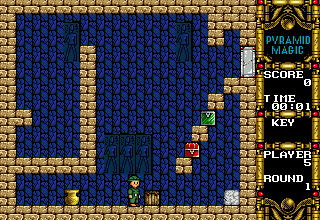Pyramid Magic III (SN) — обложка Sega Mega Drive