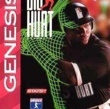 Frank Thomas Big Hurt Baseball — обложка Sega Mega Drive