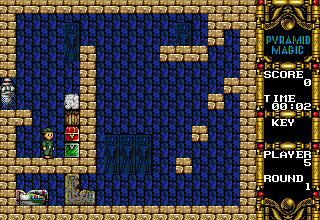 Pyramid Magic II (SN) — обложка Sega Mega Drive
