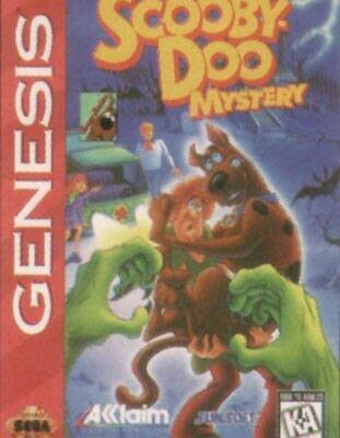 Scooby Doo Mystery + русская версия — обложка Sega Mega Drive