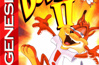 Bubsy II - русская версия — обложка Sega Mega Drive