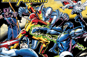 Captain America and the Avengers - русская версия — обложка Sega Mega Drive