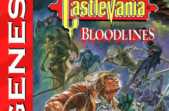 Castlevania - Bloodlines + русская версия — обложка Sega Mega Drive