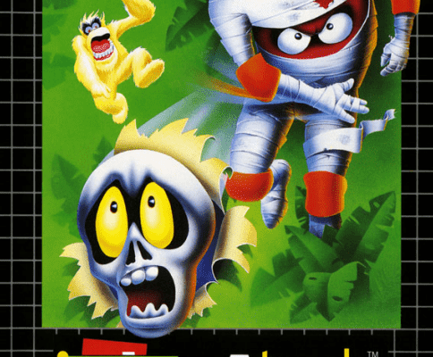 Decap Attack — обложка Sega Mega Drive
