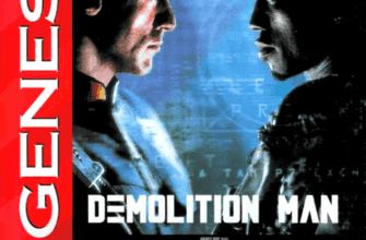 Demolition Man + русская версия — обложка Sega Mega Drive