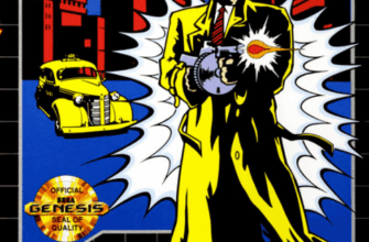 Dick Tracy — обложка Sega Mega Drive