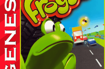 Frogger — обложка Sega Mega Drive