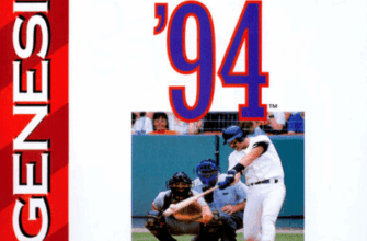 Hardball '94 — обложка Sega Mega Drive