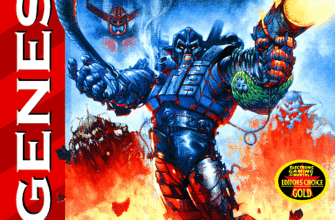 Mega Turrican — обложка Sega Mega Drive