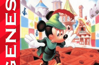 Mickey's Ultimate Challenge — обложка Sega Mega Drive