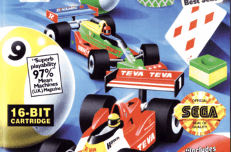 Micro Machines + русская версия — обложка Sega Mega Drive