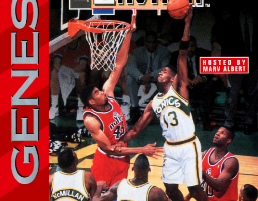 NBA Action — обложка Sega Mega Drive
