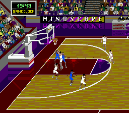 NCAA Final Four College Basketball — скриншот Sega Mega Drive