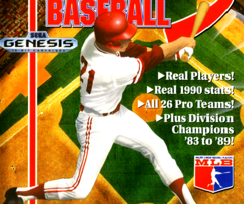 RBI Baseball 3 — обложка Sega Mega Drive