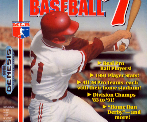 RBI Baseball 4 — обложка Sega Mega Drive