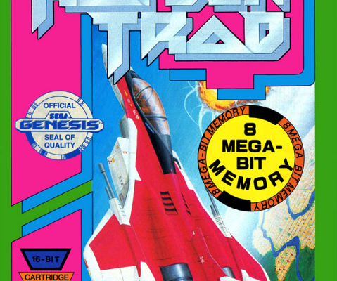 Raiden Trad — обложка Sega Mega Drive