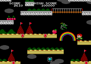 Rainbow Islands - The Story of Bubble Bobble 2 — скриншот Sega Mega Drive