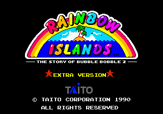 Rainbow Islands - The Story of Bubble Bobble 2 — скриншот Sega Mega Drive