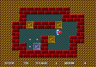 Shove It! - The Warehouse Game (Sokoban) + русская версия — скриншот Sega Mega Drive