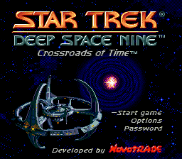 Star Trek - Deep Space 9 - Crossroads of Time — скриншот Sega Mega Drive
