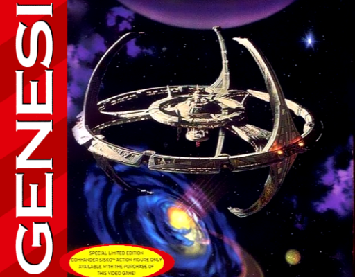 Star Trek - Deep Space 9 - Crossroads of Time — обложка Sega Mega Drive