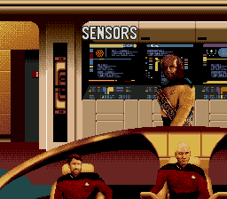 Star Trek - The Next Generation — скриншот Sega Mega Drive