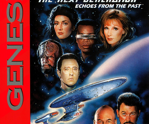 Star Trek - The Next Generation — обложка Sega Mega Drive