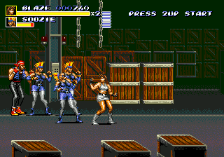 Streets of Rage 3 (Bare Knuckle 3) + русская версия — скриншот Sega Mega Drive