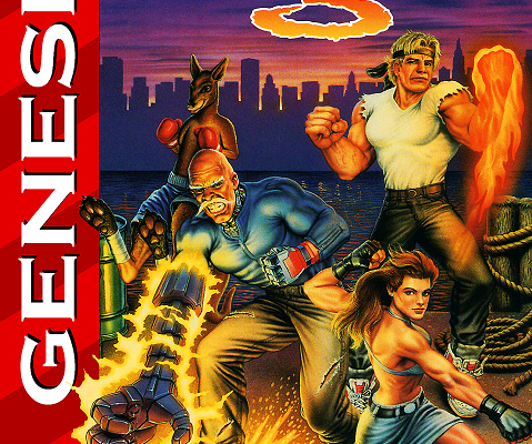 Streets of Rage 3 (Bare Knuckle 3) + русская версия — обложка Sega Mega Drive