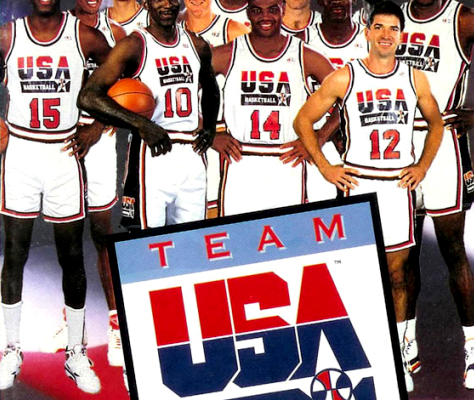 Team USA Basketball — обложка Sega Mega Drive