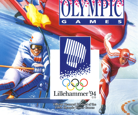 Olympic Winter Games - Lillehammer 94 — обложка Sega Mega Drive