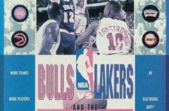 Bulls vs Lakers and the NBA Playoffs — обложка Sega Mega Drive