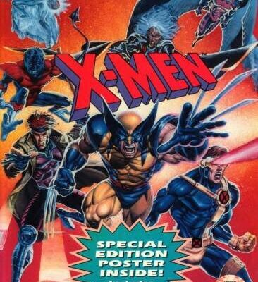 X-Men — обложка Sega Mega Drive
