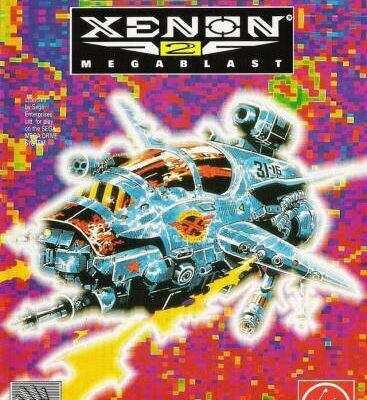 Xenon 2 - Megablast — обложка Sega Mega Drive