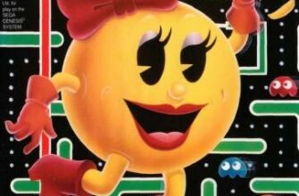 Ms. Pac-Man — обложка Sega Mega Drive