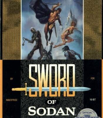 Sword of Sodan — обложка Sega Mega Drive