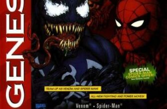Spider-Man and Venom - Separation Anxiety + русская версия — обложка Sega Mega Drive
