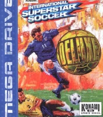 International Superstar Soccer Deluxe — обложка Sega Mega Drive