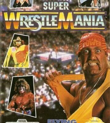 WWF Super Wrestlemania — обложка Sega Mega Drive