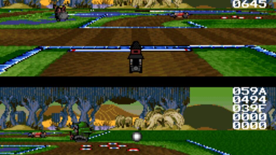 Wacky Races — скриншот Sega Mega Drive