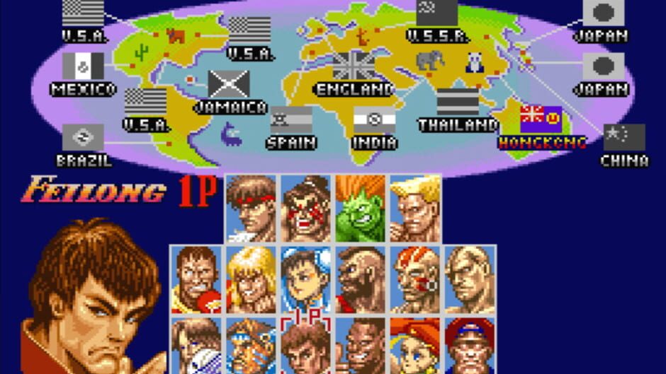 Super Street Fighter II - The New Challengers — скриншот Sega Mega Drive