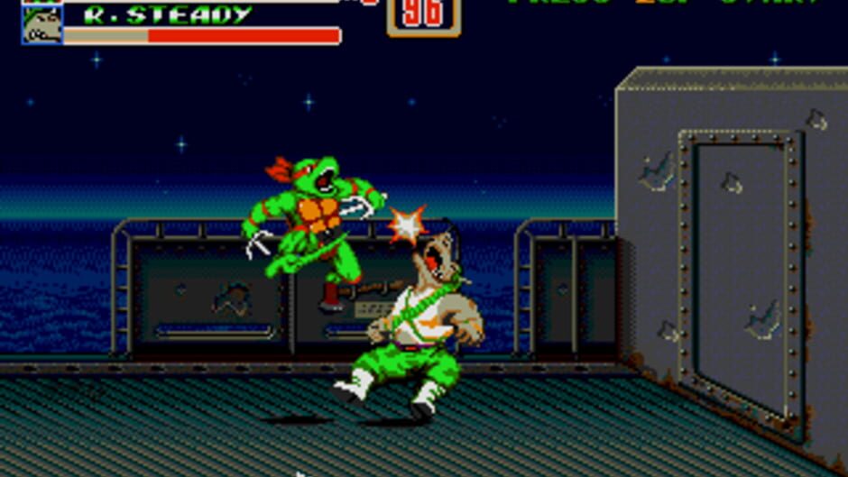 Teenage Mutant Ninja Turtles — скриншот Sega Mega Drive