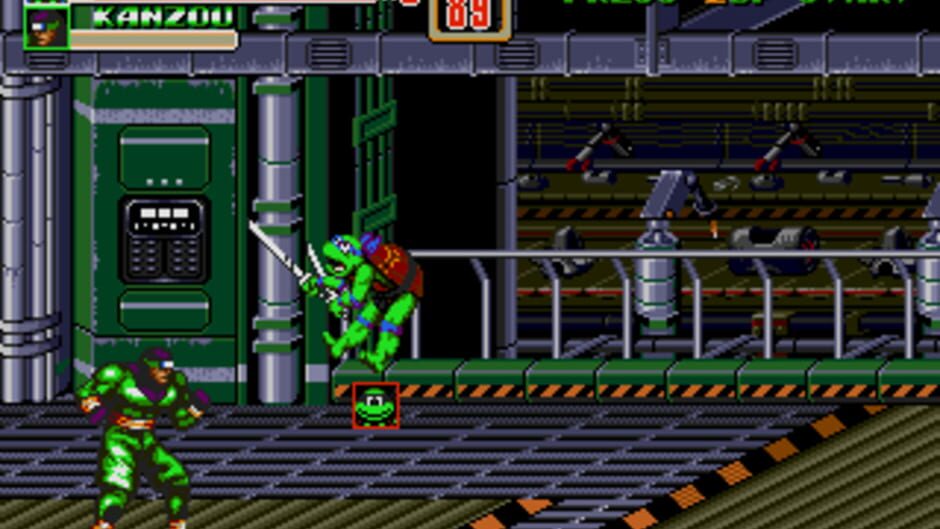 Teenage Mutant Ninja Turtles — скриншот Sega Mega Drive